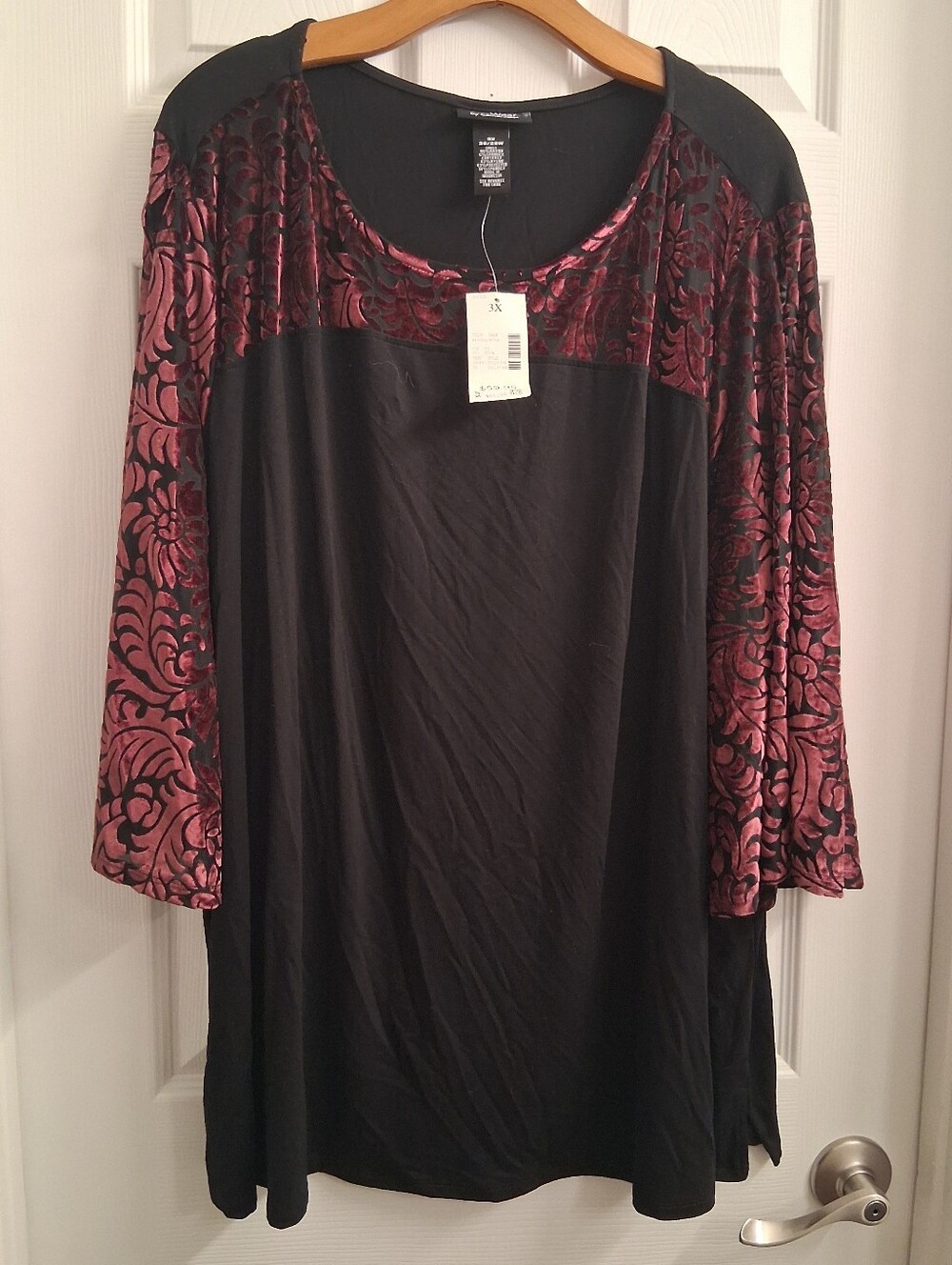 NWT Catherines 3X Blouse